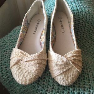 Crochet Lace Flats